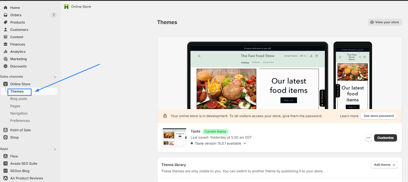 Enable order notes on Shopify
